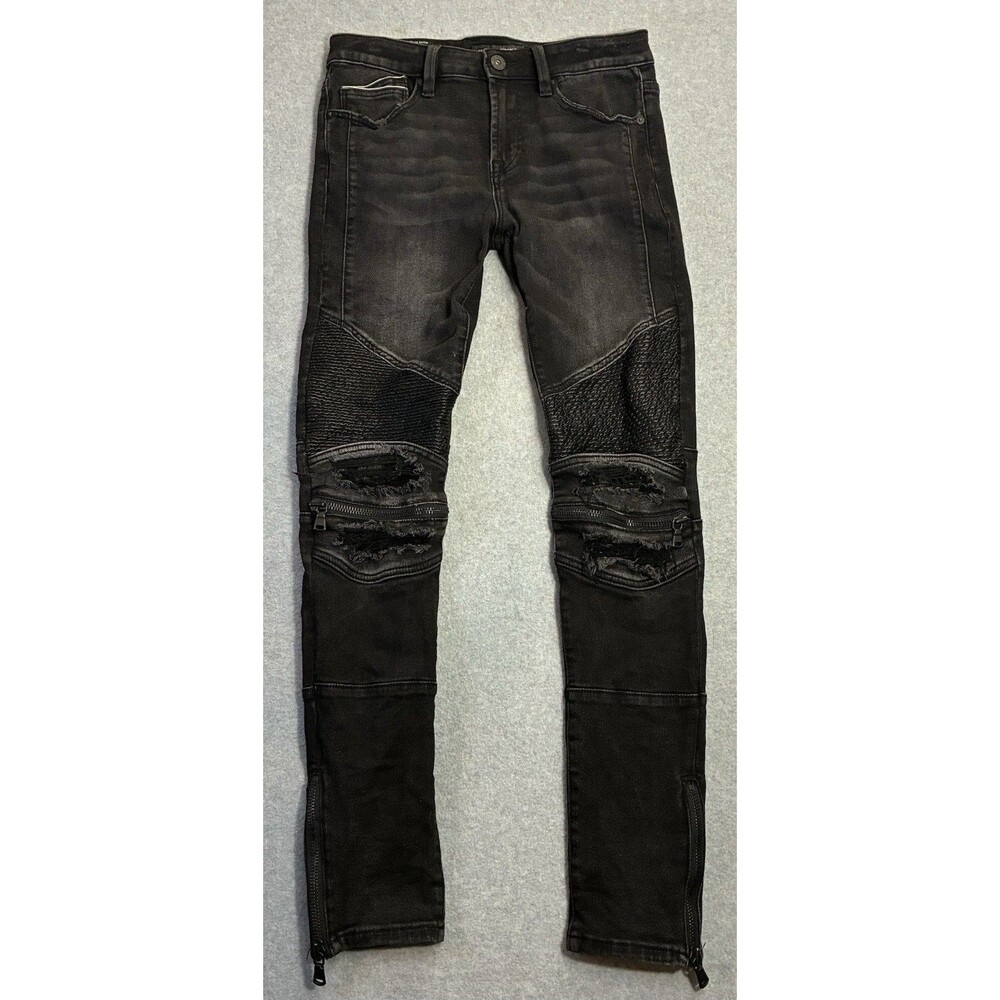 Cult of Individuality Black Skinny Men's Jeans